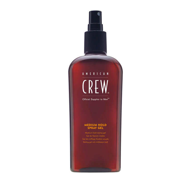 AMERICAN CREW Medium Hold Spray Gel | Flexible Hold – Spray-On Styling Gel