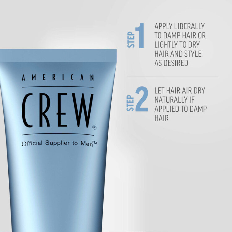 AMERICAN CREW Fiber Cream | Fixation Moyenne Brillance Naturelle – Crème Texturisante Flexible