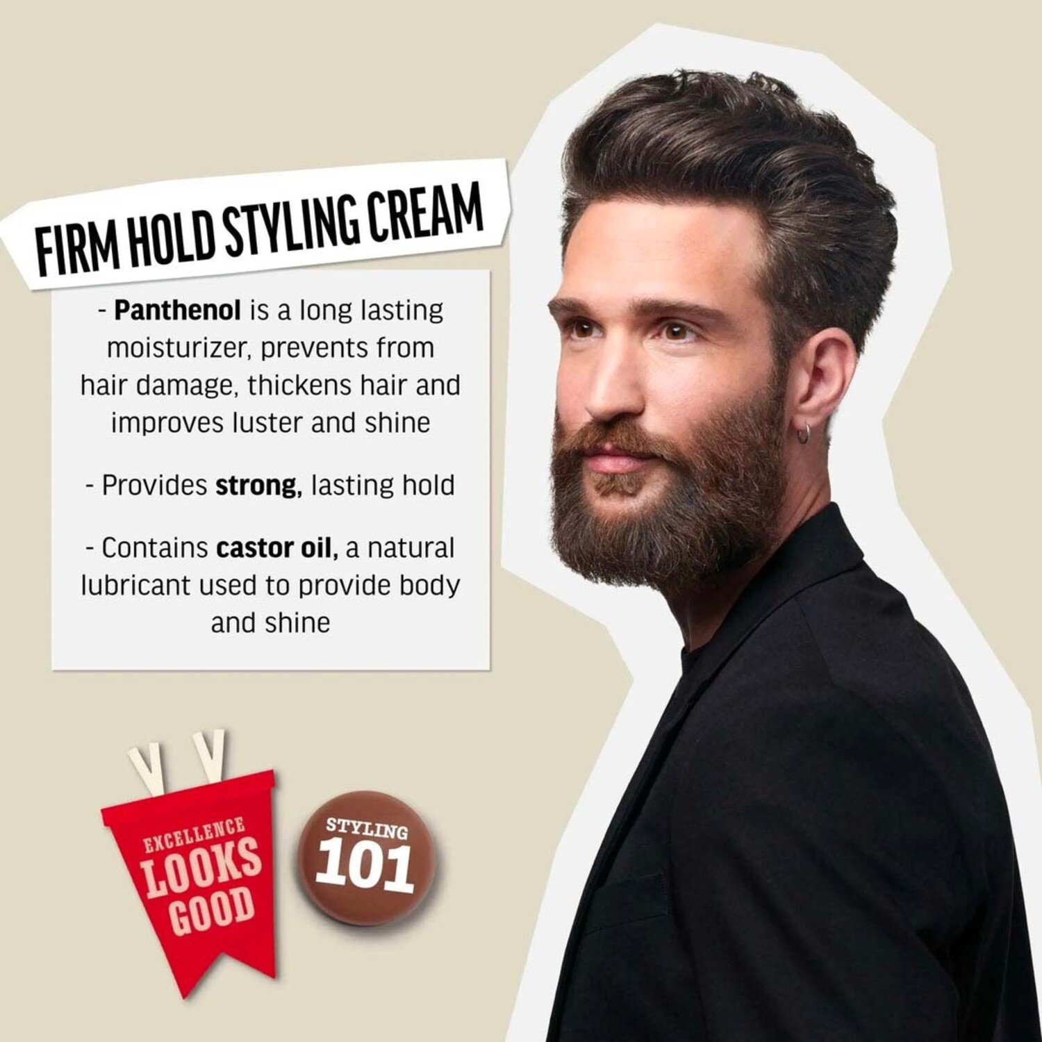 American Crew Firm Hold Styling Gel  Strong Hold Hair Gel - Industria  Coiffure Hair Products