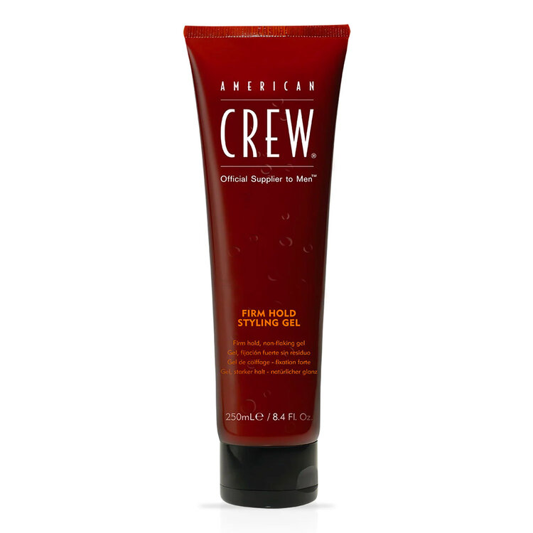 AMERICAN CREW Firm Hold Styling Gel | Fixation Forte – Gel Coiffant Contrôle Longue Durée