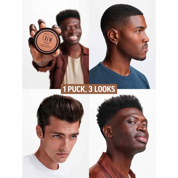AMERICAN CREW Pomade | Pommade Coiffante – Fixation Moyenne et Brillance Élevée