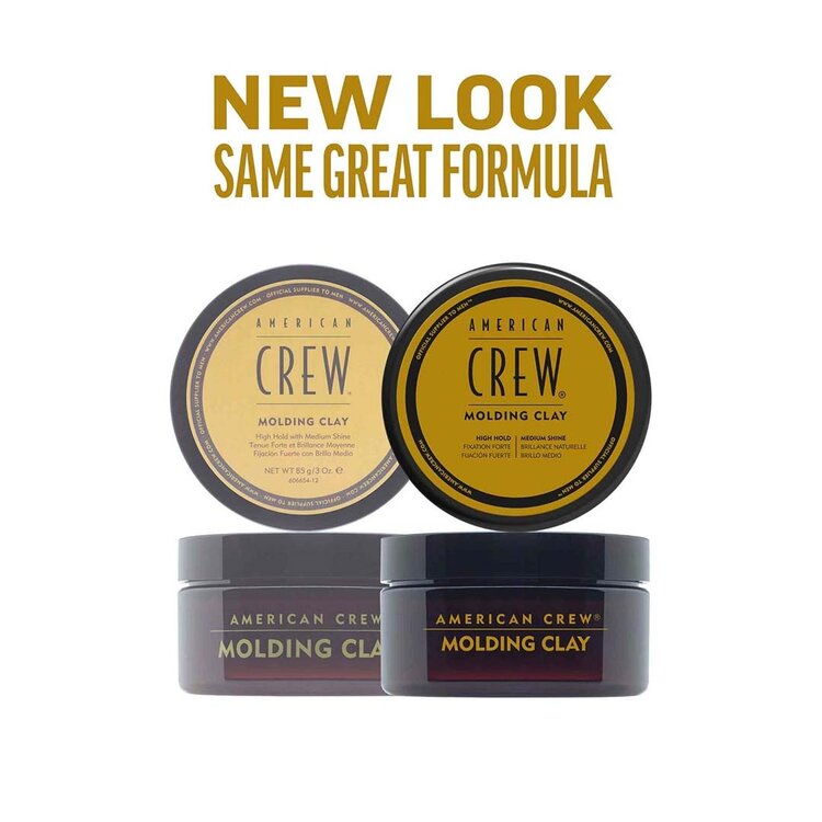 AMERICAN CREW Molding Clay | Argile Coiffante – Fixation Forte et Fini Mat