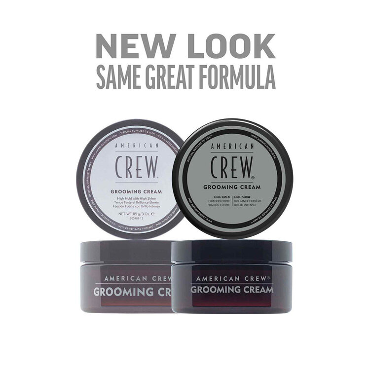 AMERICAN CREW Grooming Cream | Crème Coiffante – Fixation Forte et Brillance Élevée