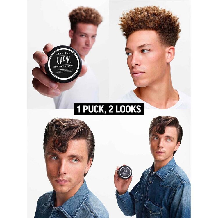 AMERICAN CREW Heavy Hold Pomade | American Crew Extra Strong Hold High Shine Pomade