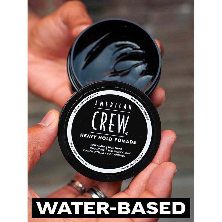 AMERICAN CREW Heavy Hold Pomade | Pommade Coiffante – Fixation Extra Forte et Fini Brillant