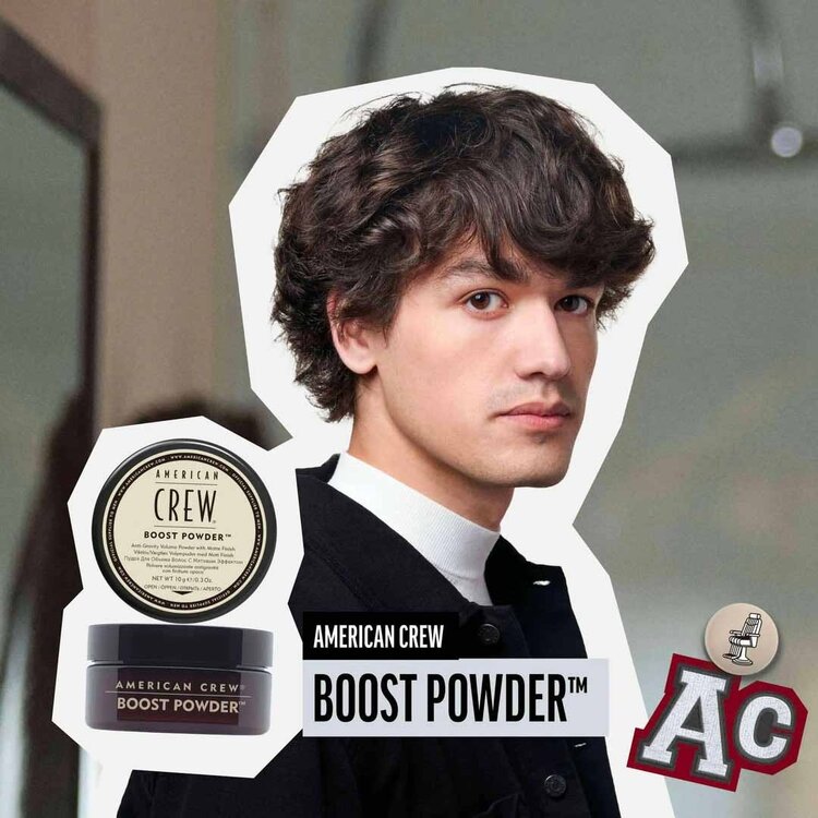 AMERICAN CREW Boost Powder | Poudre Texturisante – Volume Instantané et Fini Mat