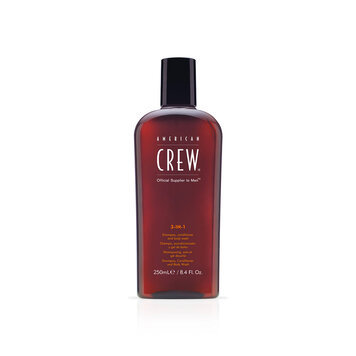 AMERICAN CREW 3-In-1 | Shampooing, Revitalisant et Gel Douche