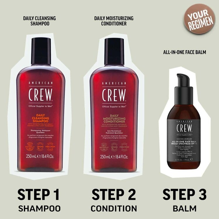 AMERICAN CREW Daily Cleansing | Daily Shampoo – Gently Cleanses and Refreshes