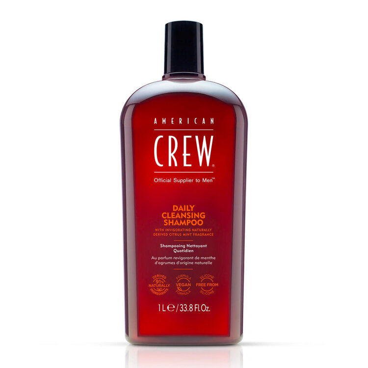 AMERICAN CREW Daily Cleansing | Shampooing Quotidien – Nettoie en Douceur et Rafraîchit le Cuir Chevelu