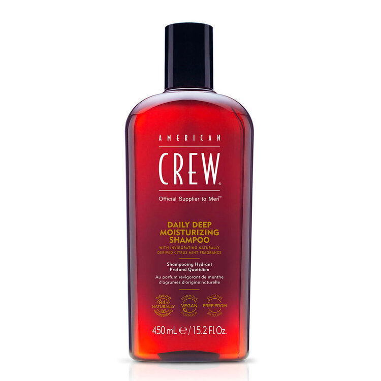 AMERICAN CREW Daily Deep Moisturizing | Shampooing Hydratation Intense – Nettoie en Douceur et Nourrit Intensément