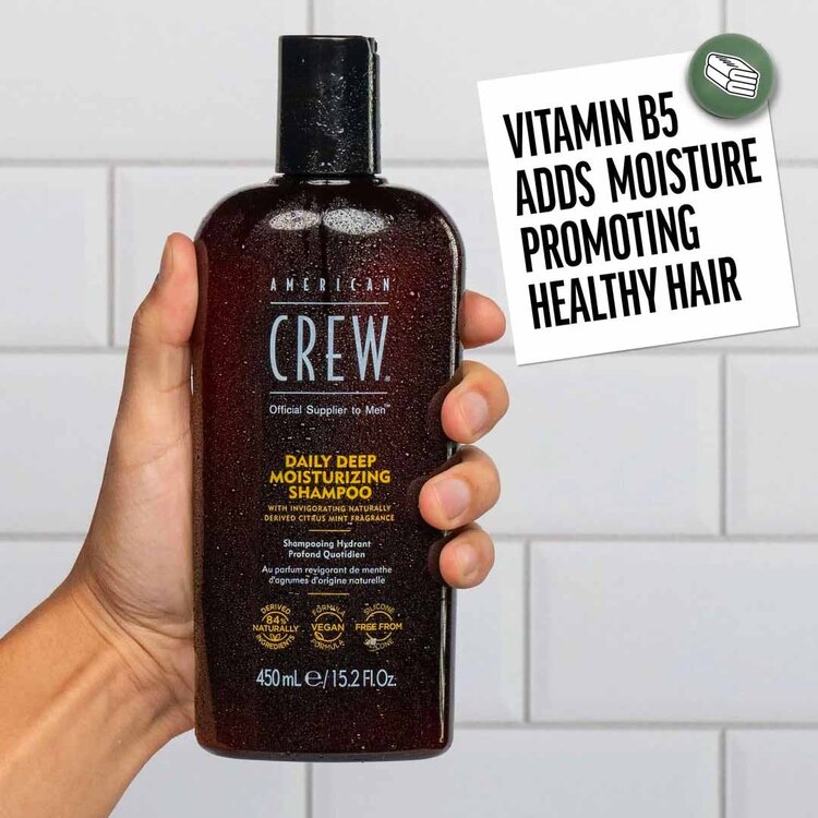 AMERICAN CREW Daily Deep Moisturizing | Shampooing Hydratation Intense – Nettoie en Douceur et Nourrit Intensément