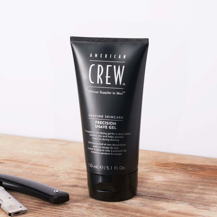 AMERICAN CREW Shaving Skincare | Gel de Rasage Précision – Glisse Optimale et Contrôle Maximum