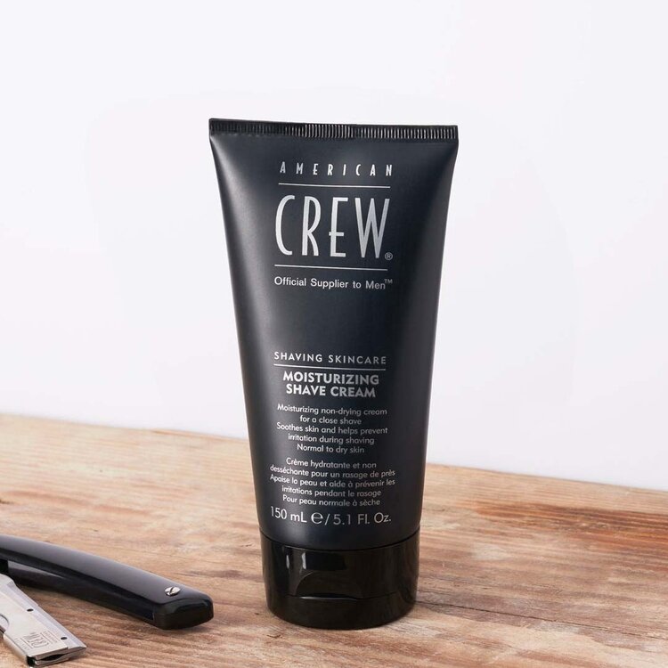 AMERICAN CREW Shaving Skincare | Crème de Rasage Hydratante – Confort, Protection et Glisse Optimale