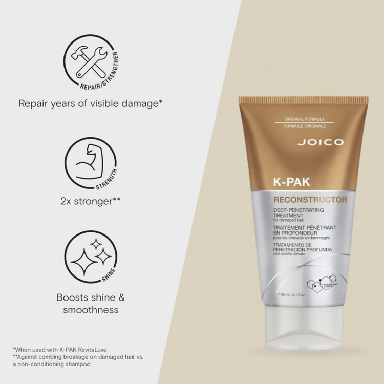 JOICO K-Pak | Deep Penetrating Reconstructor Treatment – Hair Repair and Strength
