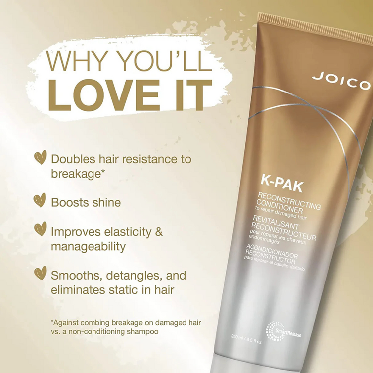 JOICO K-Pak | Reconstructing Conditioner – Repair and Strength for Damaged Hair