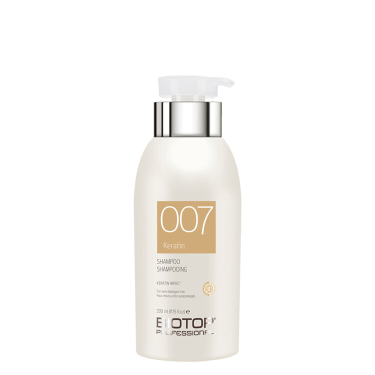 BIOTOP PROFESSIONAL ***007 Keratin | Repair Shampoo — Strengthening Cleanse for Damaged Hair