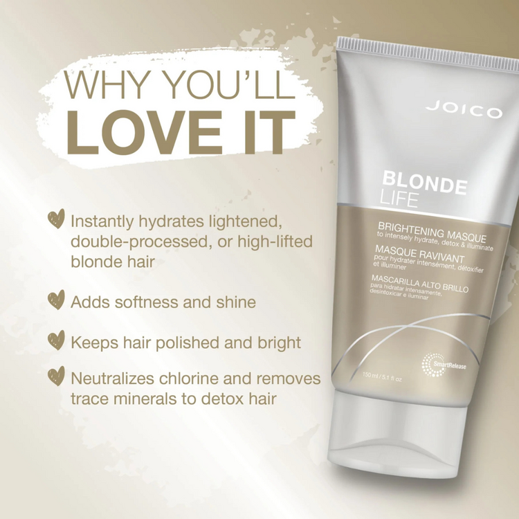 JOICO Blonde Life | Joico Revitalizing Mask - Repair and Radiance for Blonde Hair