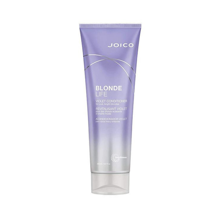 JOICO Blonde Life | Revitalisant Violet - Neutralise les reflets jaunes et illumine les blonds