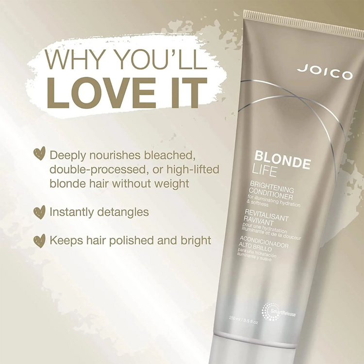 JOICO Blonde Life | Joico Revitalizing Conditioner - Hydration and Shine for Blonde Hair