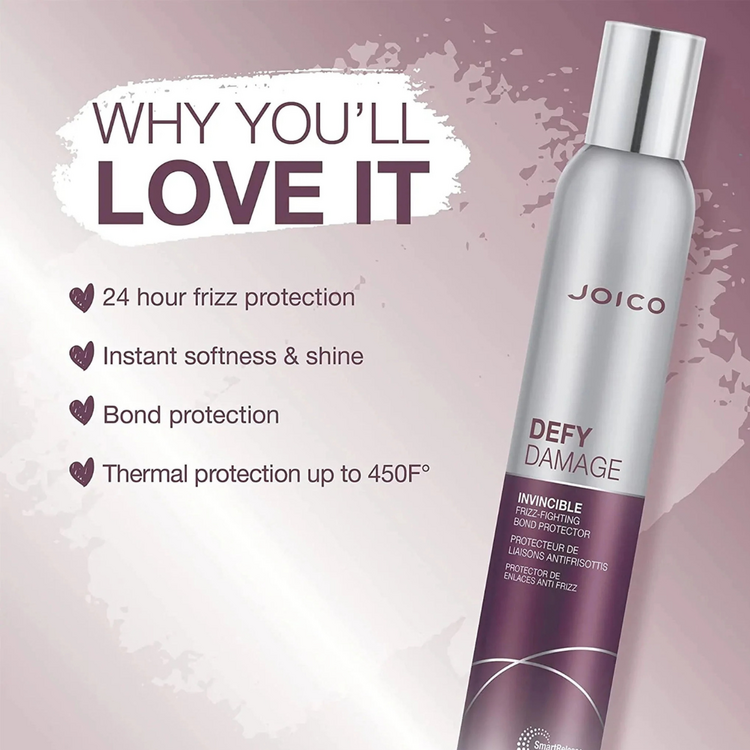 JOICO Defy Damage | Protecteur Anti-Frisottis - Protège les liaisons capillaires et contrôle les frisottis