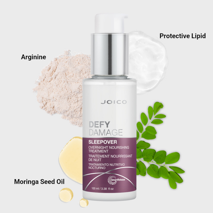JOICO Defy Damage | Joico Sleepover Overnight Treatment - Repairs Hair While You Sleep