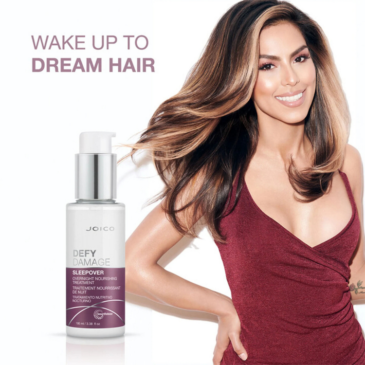 JOICO Defy Damage | Joico Sleepover Overnight Treatment - Repairs Hair While You Sleep