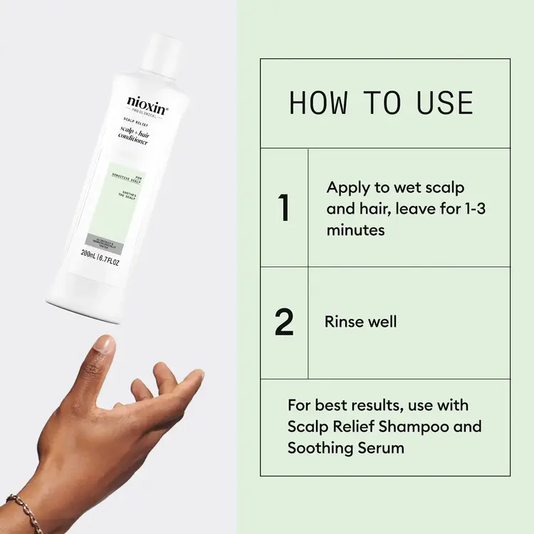 NIOXIN Pro Clinical Scalp Relief | Conditioner – For Sensitive Scalp