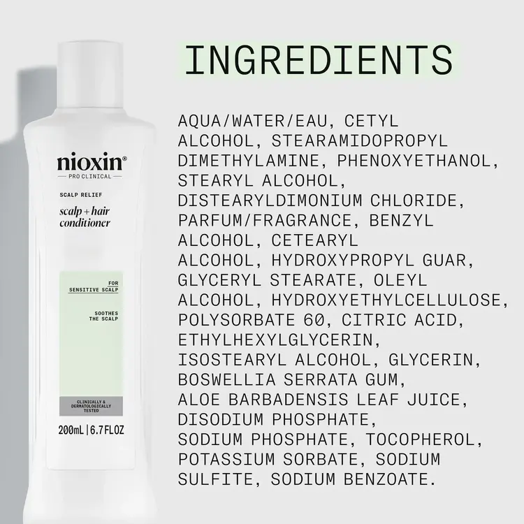 NIOXIN Pro Clinical Scalp Relief | Conditioner – For Sensitive Scalp