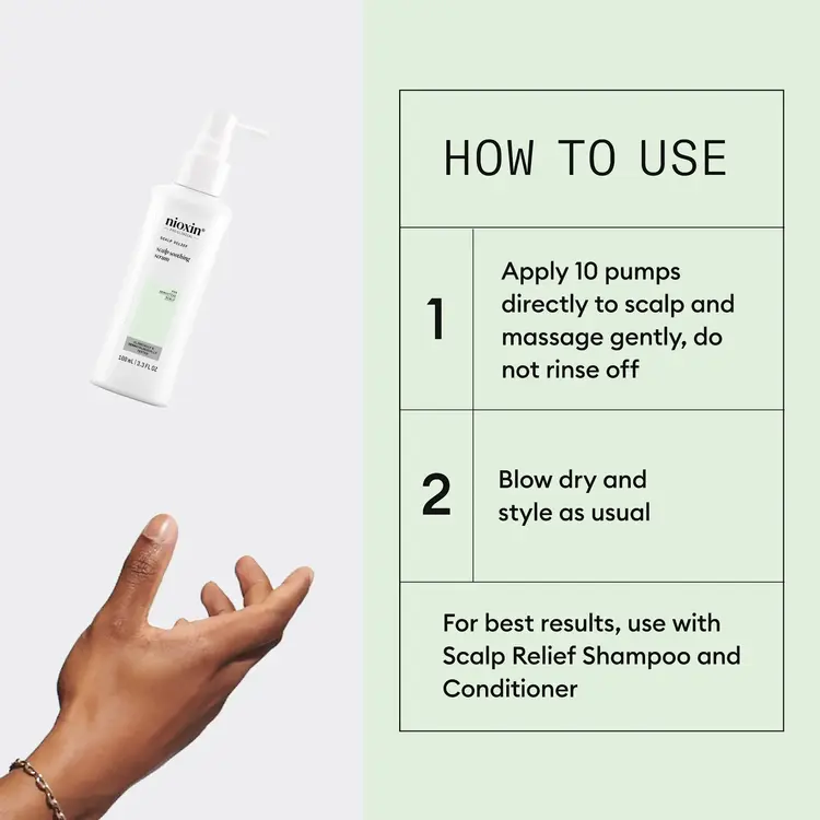 NIOXIN Pro Clinical Scalp Relief | Soothing Serum – For Sensitive Scalp
