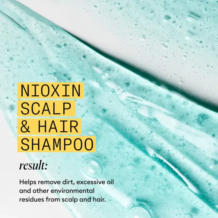 NIOXIN Pro Clinical System 1 | Shampoo – For Natural Hair with Light Thinning