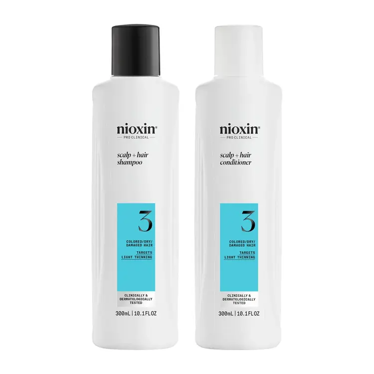 NIOXIN Pro Clinical Systeme 3 | Duo - For Colored Hair with Light Thinning