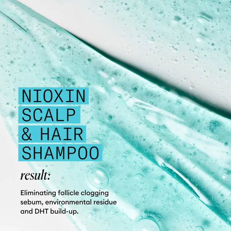 NIOXIN Pro Clinical Système 3 | Shampooing – Cheveux Colorés Légèrement Clairsemés
