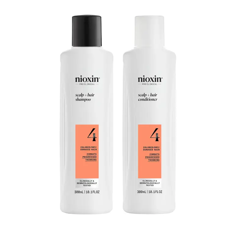 NIOXIN Pro Clinical System 4 | Duo - For Colored Hair with Advanced Thinning