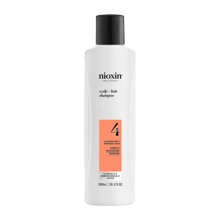 NIOXIN Pro Clinical System 4 | Shampoo – For Colored Hair with Advanced Thinning