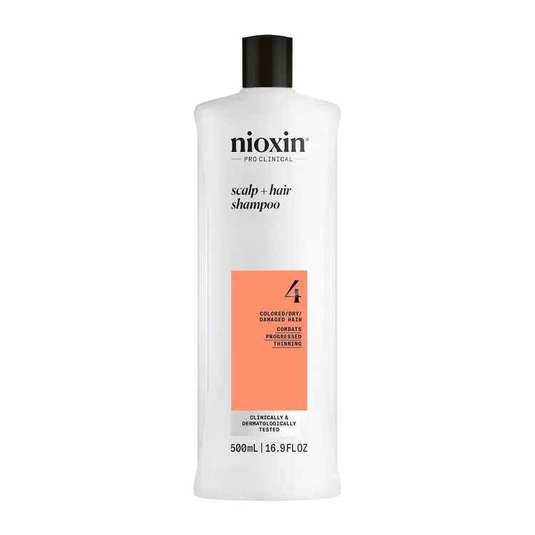 NIOXIN Pro Clinical System 4 | Shampoo – For Colored Hair with Advanced Thinning