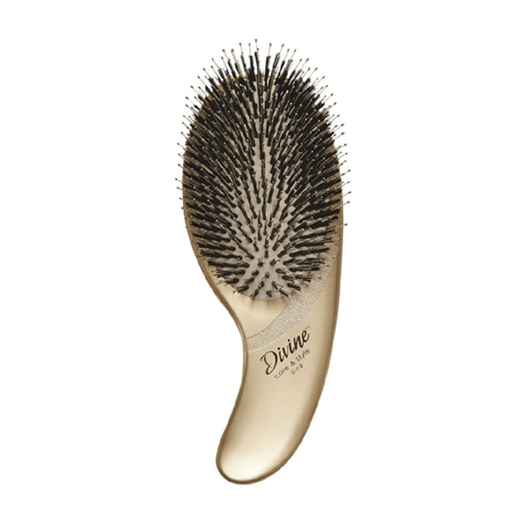 OLIVIA GARDEN Divine | Ergonomic Brush – Gentle Detangling Brush