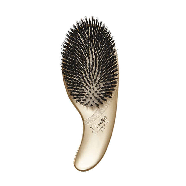 OLIVIA GARDEN Divine | Ergonomic Brush – Gentle Detangling Brush