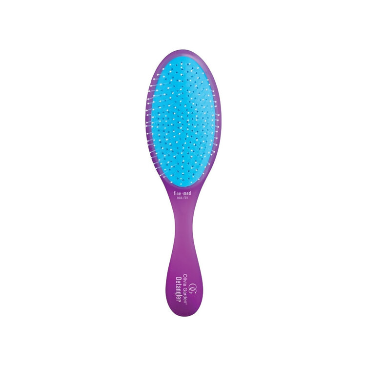 OLIVIA GARDEN Detangler | Detangling Brush for Fine to Medium Hair – Gentle detangling without breaking the hair