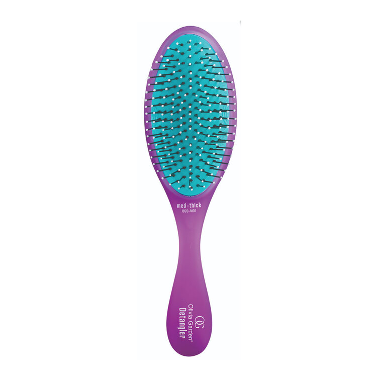 OLIVIA GARDEN Detangler | Brosse Démêlante pour Cheveux Moyens à Épais – Démêlage puissant et doux sans casser