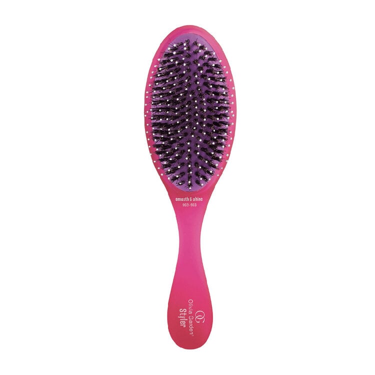 OLIVIA GARDEN Styler | Brosse Stylisante Lissage & Brillance – Coiffage facile et cheveux lisses et lumineux