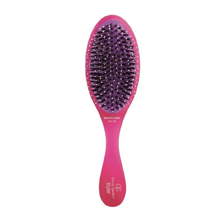 OLIVIA GARDEN Styler | Smoothing & Shine Styling Brush – Easy styling and smooth, luminous hair