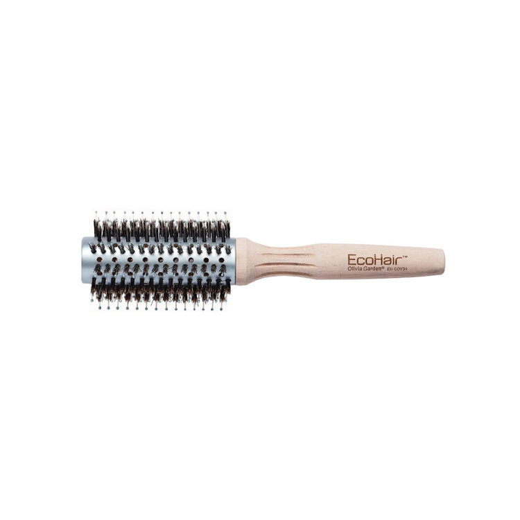 OLIVIA GARDEN Ecohair | Vent | Ecological Bamboo Brush Ionic Bristles and 100% Wild Boar