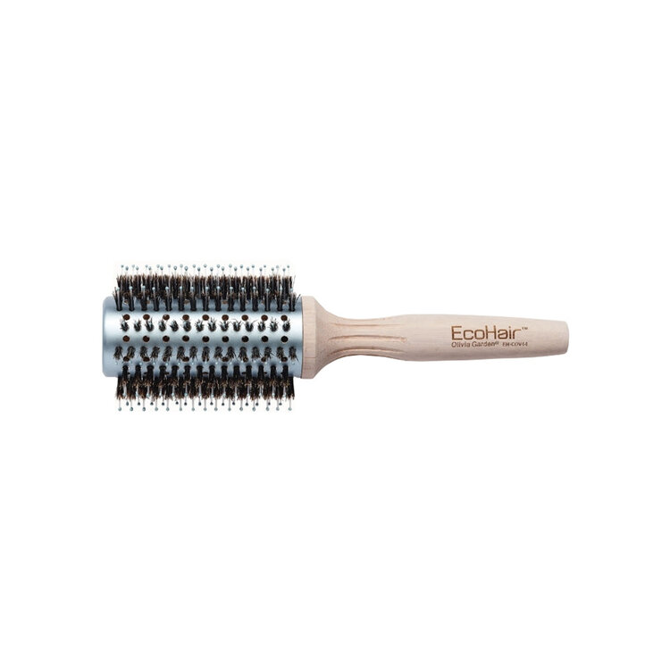 OLIVIA GARDEN Ecohair | Vent | Brosse en Bambou Écologique Poils Ioniques et Sanglier 100%
