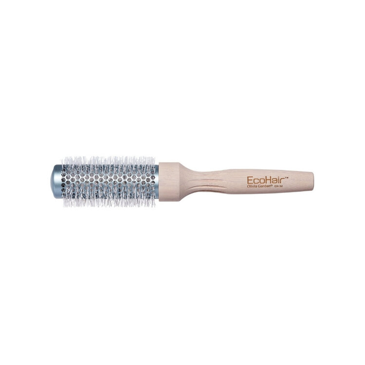 OLIVIA GARDEN Ecohair | Thermal | Ecological Bamboo Brush Ionic Bristles – Ionic Professional Blowout Brush