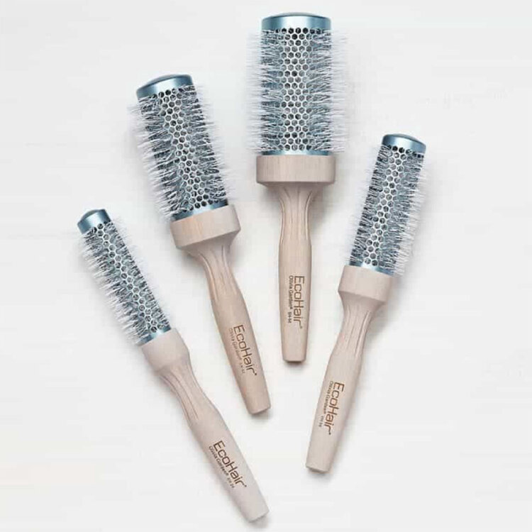 OLIVIA GARDEN Ecohair | Thermal | Ecological Bamboo Brush Ionic Bristles – Ionic Professional Blowout Brush