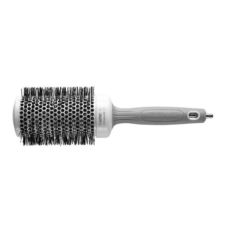 OLIVIA GARDEN Ceramic + Ion | Thermal | Ceramic and Tourmaline Brush — Faster and shinier blow-drying