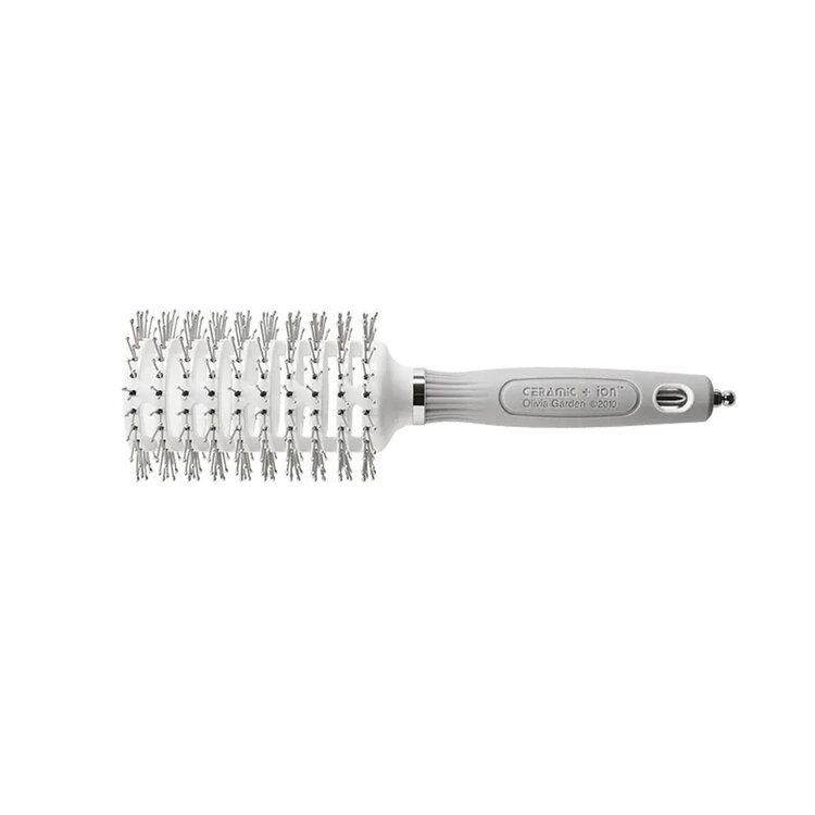 OLIVIA GARDEN Ceramic + Ion | Turbo Vent Pro | Round Fan Brush
