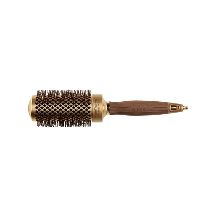 OLIVIA GARDEN Nanothermic | Ceramic + Ion | Round Tourmaline and Ceramic Brush