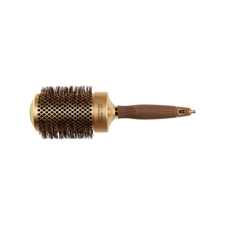 OLIVIA GARDEN Nanothermic | Ceramic + Ion | Round Tourmaline and Ceramic Brush