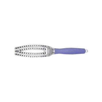 OLIVIA GARDEN Fingerbrush | Curved and Ventilated Paddle Brush Ionic and Boar Bristles